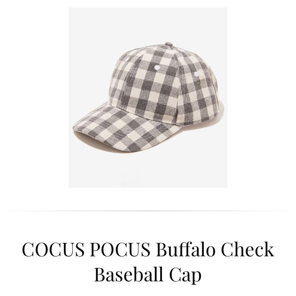 NWT Buffalo check baseball hat